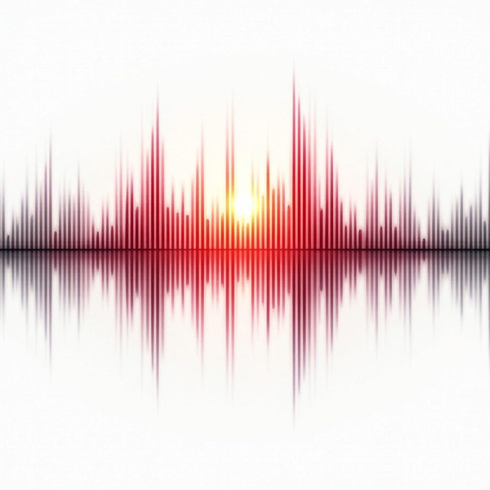 Minimalist interior with invisible audio system