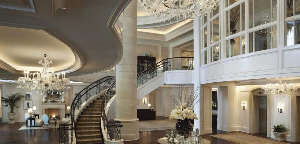 Pristine modern interior — invisible audio